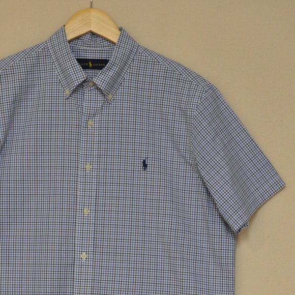 Ralph Lauren Other - Ralph Lauren Short Sleeve Button Down XL
